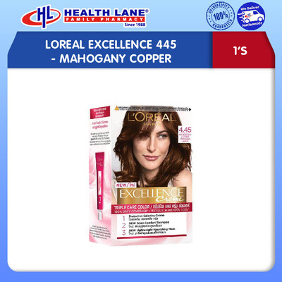 LOREAL EXCELLENCE 445- MAHOGANY COPPER